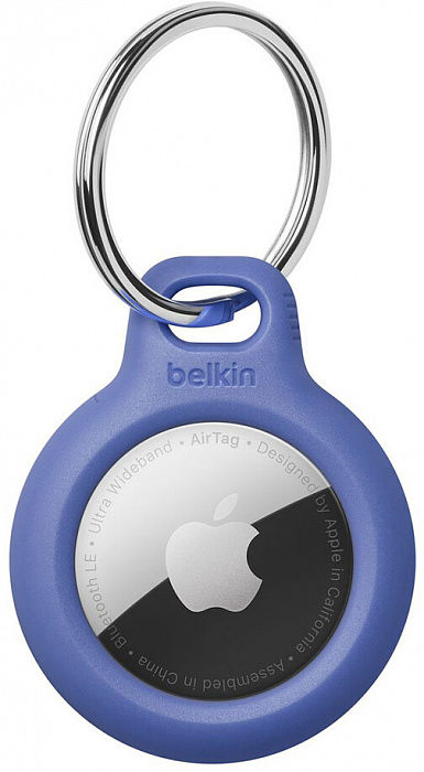 Купить Держатель с кольцом Belkin Secure Holder Key Ring (F8W973btBLU) для Apple AirTag (Blue) 1191311