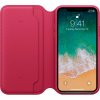 Купить Чехол Apple MQRX2ZM/A iPhone X флип-кейс розовый