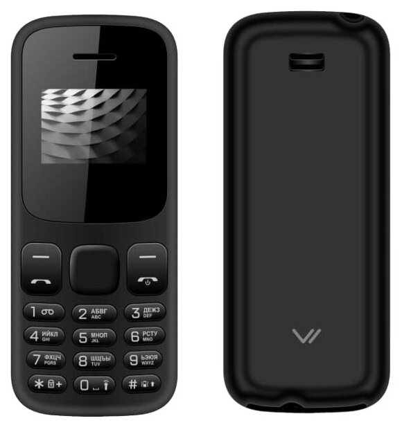 Купить Телефон VERTEX M114, черный