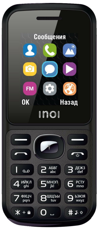 Купить Мобильный телефон Телефон INOI 105, черный