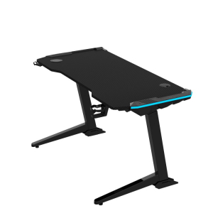 Купить Стол для компьютера (для геймеров) с электроприводом и RGB-подсветкой FoxGear FG-ZE-49B (ширина 125 см)
