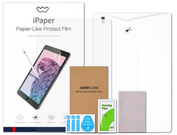Купить Защитная пленка с эффектом бумаги WIWU iPaper Paper-Like Protect Film для iPad Pro 9.7''
