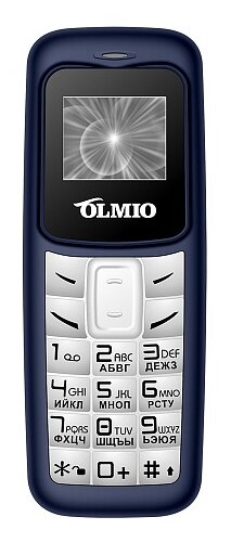 Купить Мобильный телефон Olmio A02 Blue/White