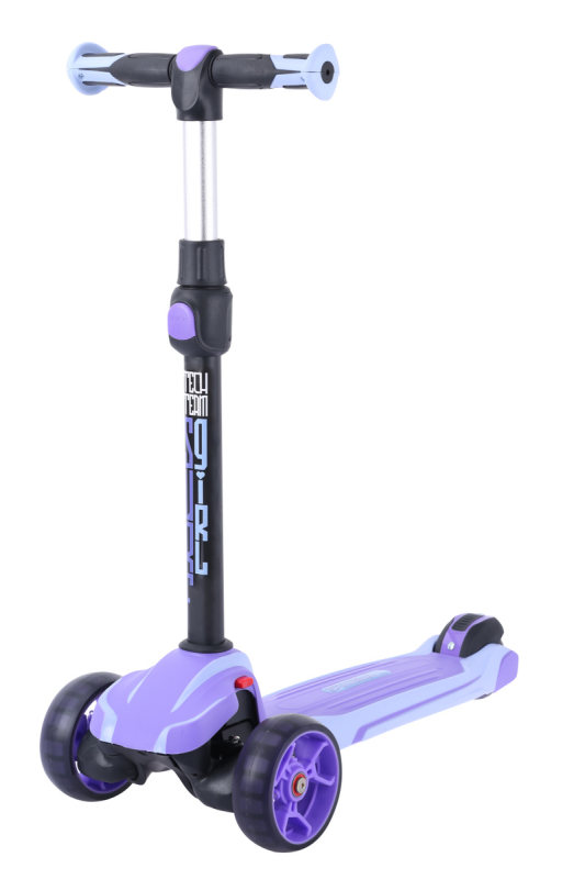 Купить Трехколесный самокат Tech Team Surf girl (2022) фиолетовый