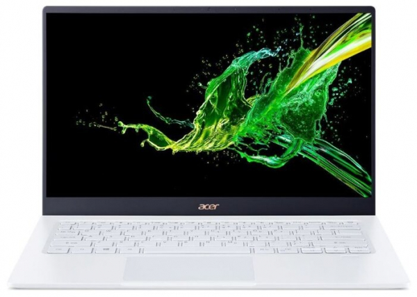 Купить Ноутбук Acer Swift SF514-54T-56GP 14.0" FullHD/Intel Core i5 1035G1/8Gb/256Gb SSD/Win10 White (NX.HLGER.003)