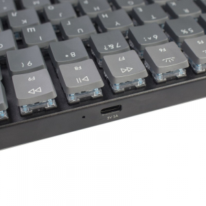 Купить Беспроводная механическая ультратонкая клавиатура Keychron K3, 84 клавиши, RGB подстветка, Blue Switch