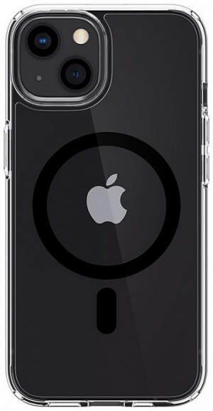 Купить Чехол Spigen Crystal Hybrid Mag (ACS03562) для iPhone 13 (Black)