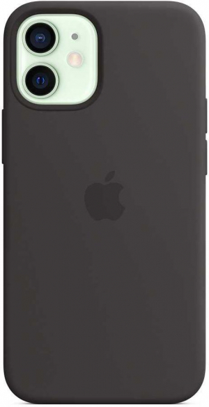 Купить Чехол (клип-кейс) Apple для Apple iPhone 12 mini Silicone Case with MagSafe черный (MHKX3ZE/A)