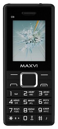 Купить Мобильный телефон Maxvi C9i black-black