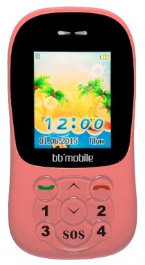 Купить Мобильный телефон bb-mobile GPS Маячок II Pink