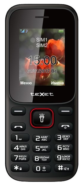Купить Мобильный телефон Телефон teXet TM-128 Black