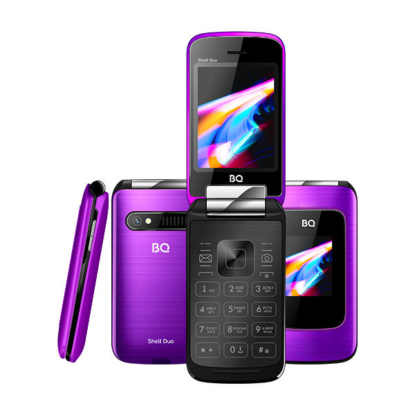 Купить Мобильный телефон BQ 2814 Shell Duo Mirror Purple