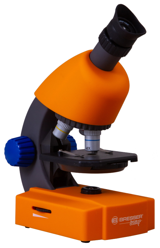 Купить Микроскоп Bresser Junior 40x–640x, оранжевый