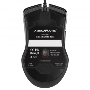 Купить Мышь игровая Abkoncore ASTRA AM6, черная (ABAAM6)