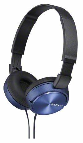 Купить Наушники Sony MDR-ZX310, синий