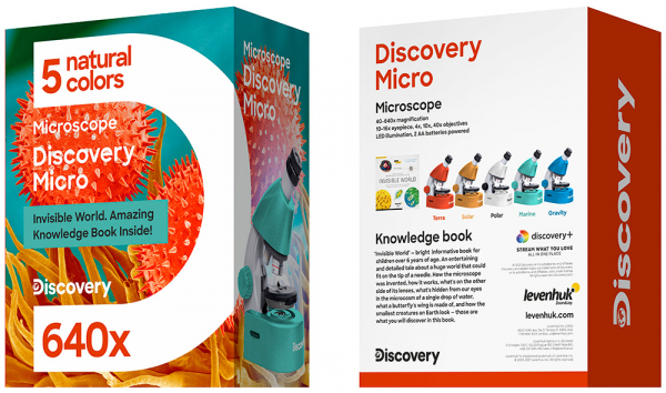 Купить Микроскоп Discovery Micro Gravity с книгой