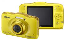 Купить Цифровая фотокамера Nikon Coolpix S32 Yellow