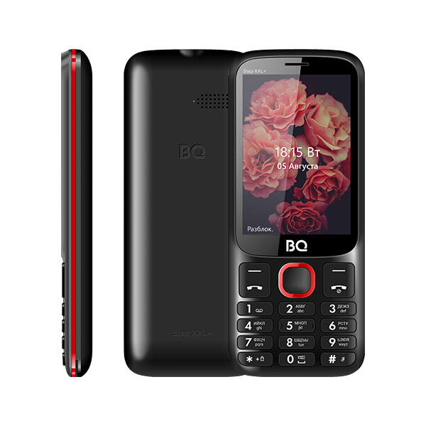 Купить Мобильный телефон BQ 3590 Step XXL+ Black+Red