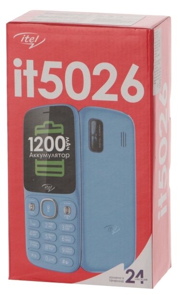 Купить Телефон Itel it5026 Blue