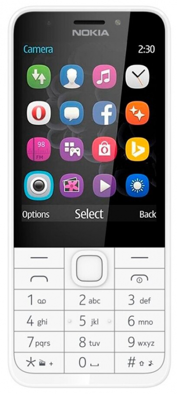 Купить Мобильный телефон Телефон Nokia 230 Dual Sim White Silver