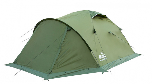 Купить Палатка Tramp Mountain 2 (V2) зеленый