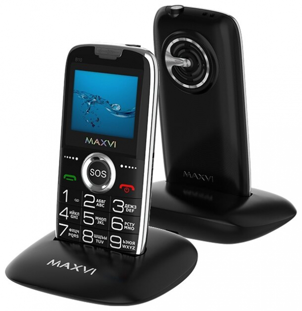 Мобильный телефон Телефон Maxvi B10 black