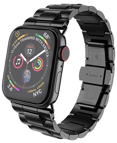 Купить Ремешок Hoco Apple Watch Series 1/2/3/4 WB03 Grand steel strap(40mm) black