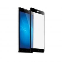 Купить Защитное стекло Закаленное стекло с цветной рамкой (fullscreen) для Xiaomi Redmi 4X DF xiColor-12 (black)