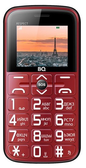 Купить Мобильный телефон BQ-1851 Respect Red