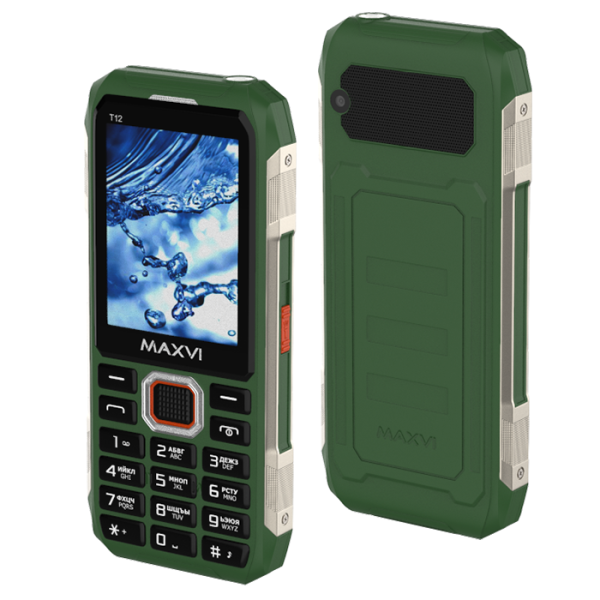 Купить Мобильный телефон Телефон Maxvi T12 green