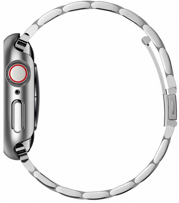 Купить Чехол Spigen Thin Fit (ACS02957) для Apple Watch Series SE/4/5/6 44 mm (Graphite)(1188237)