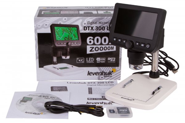 Купить Микроскоп цифровой Levenhuk DTX 300 LCD