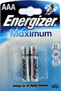 Купить Батарейки и аккумуляторы Батарея Energizer Max LR03/E92 (AAA) 2 шт