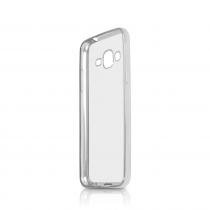 Купить Чехол DF силикон с рамкой для Samsung Galaxy J3 (2016) sCase-28 (silver)