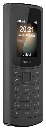 Купить Мобильный телефон Телефон Nokia 110 4G DS (2021), черный