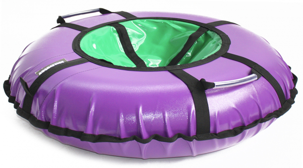 Купить Тюбинг Hubster Ринг Pro фиолетовый-зеленый 80см