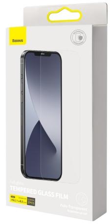 Купить Защитное стекло Baseus Tempered Glass Film (SGAPIPH61P-FM02) для iPhone 12/12 Pro (Clear)