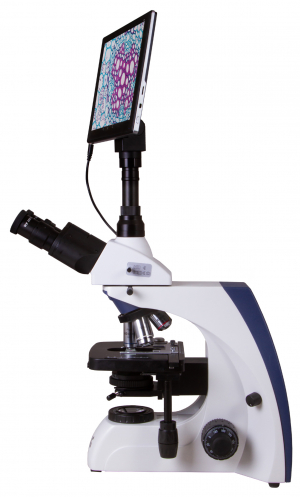 Купить Микроскоп цифровой Levenhuk MED D35T LCD, тринокулярный
