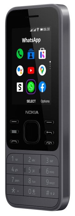 Купить Телефон Nokia 6300 4G Charcoal