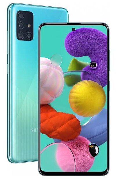 Купить Смартфон Samsung Galaxy A51 64GB (SM-A515F/DSM) Blue