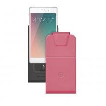 Купить Чехол-подставка Deppa для смартфонов Flip Slide M 4.3''-5.5'', розовый 81052