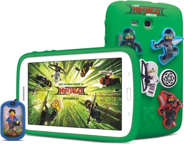 Samsung представила детский планшет Kids Galaxy Tablet 7.0 – THE LEGO NINJAGO MOVIE Edition