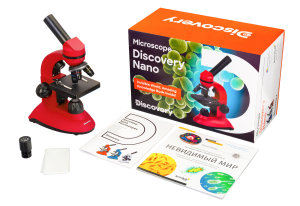 Купить Микроскоп Discovery Nano Terra с книгой