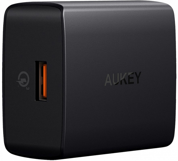 Купить Зарядное устройство AUKEY 18Вт СЗУ на 1 порт с Quick Charge 3.0