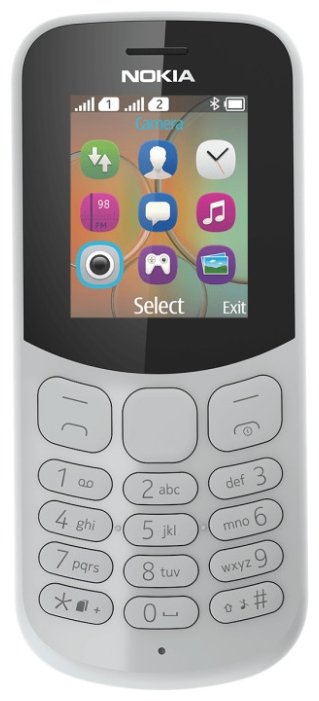 Мобильный телефон Телефон Nokia 130 Dual sim (2017) Grey