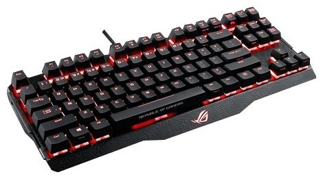 Купить Клавиатура ASUS ROG Claymore Core (Cherry MX Brown) Black USB 90MP00E1-B0RA00)