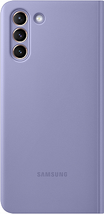 Купить Чехол-книжка Samsung EF-ZG996CVEGRU Smart Clear View Cover для Galaxy S21+, фиолетовый (EF-ZG996CVEGRU)