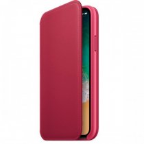 Купить Чехол Apple MQRX2ZM/A iPhone X флип-кейс розовый