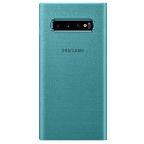 Купить Чехол Samsung EF-NG975PGEGRU Led View для Galaxy S10 Plus зеленый