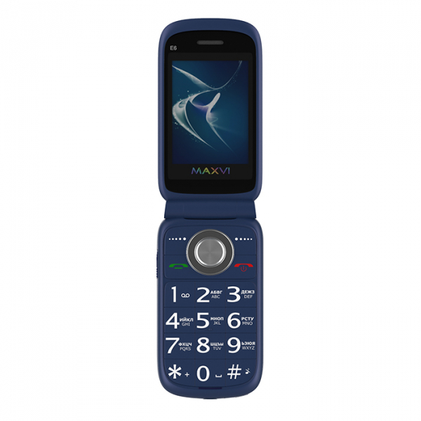 Купить Мобильный телефон Maxvi E6 blue